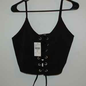 Windsor cross cross crop top